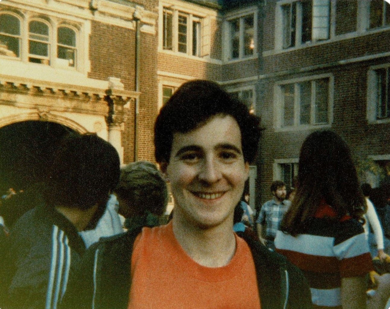 Jesuit Fr. James Martin during his freshman year at the Wharton School, University of Pennsylvania, in 1978 (Courtesy of James Martin)