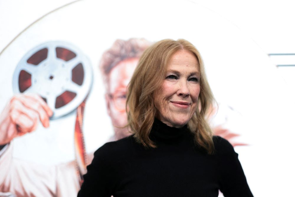 Catherine O'Hara, the Emmy-winning actor known for comedic roles across including Kevin's beleaguered mom in "Home Alone" and Moira Rose in "Schitt's Creek," died at age 71 Jan. 30. She is pictured in a May 21, 2025, photo. (OSV News/Reuters/Mario Anzuoni)
