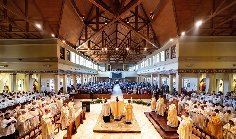 Bishop Michael Martin concelebrates his ordination and installation Mass as the new bishop of Charlotte, at St. Mark Church in Huntersville, N.C., May 29, 2023. (OSV News/Catholic News Herald/Troy Hull)