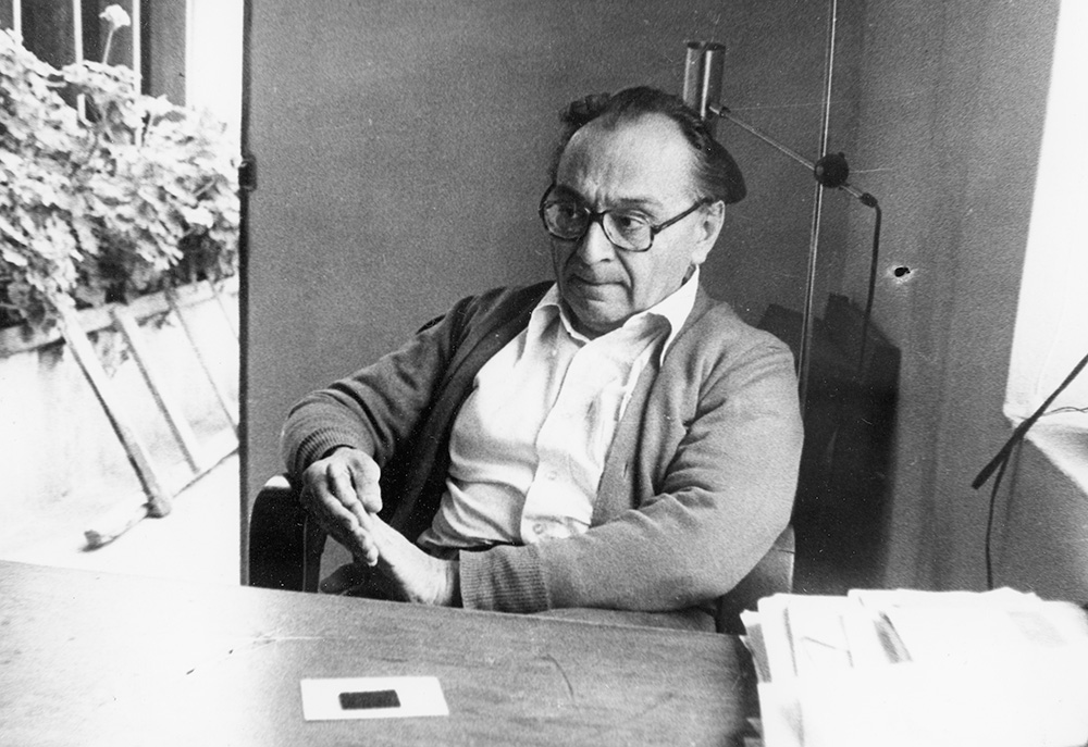 Dominican Fr. Gustavo Gutiérrez in 1983 ( NCR photo/Mark Day)