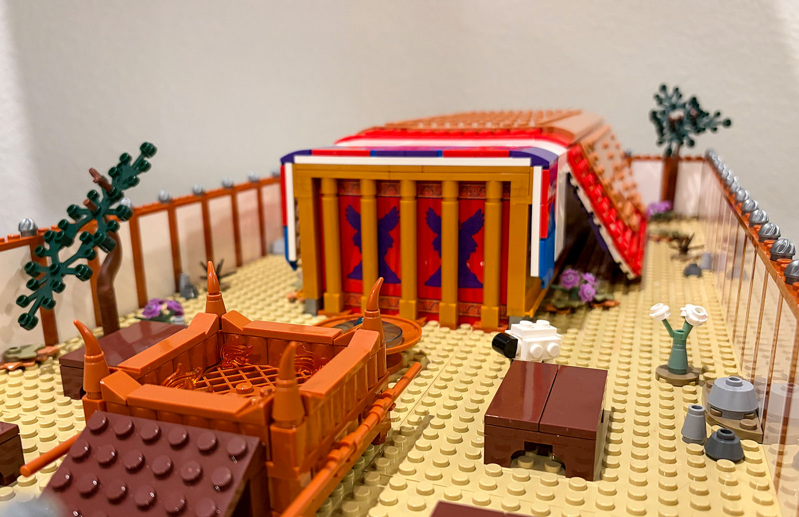 The Wilderness Tabernacle sold by Bible Bricks (RNS/Courtesy of Bible Bricks)