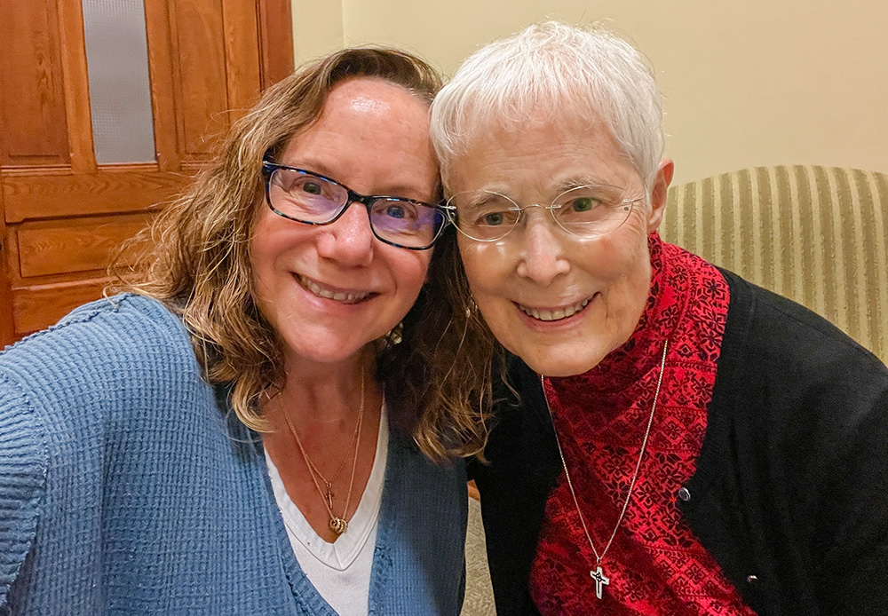 Christine Turo-Shields with Providence Sr. Connie Kramer (Christine Turo-Shields)