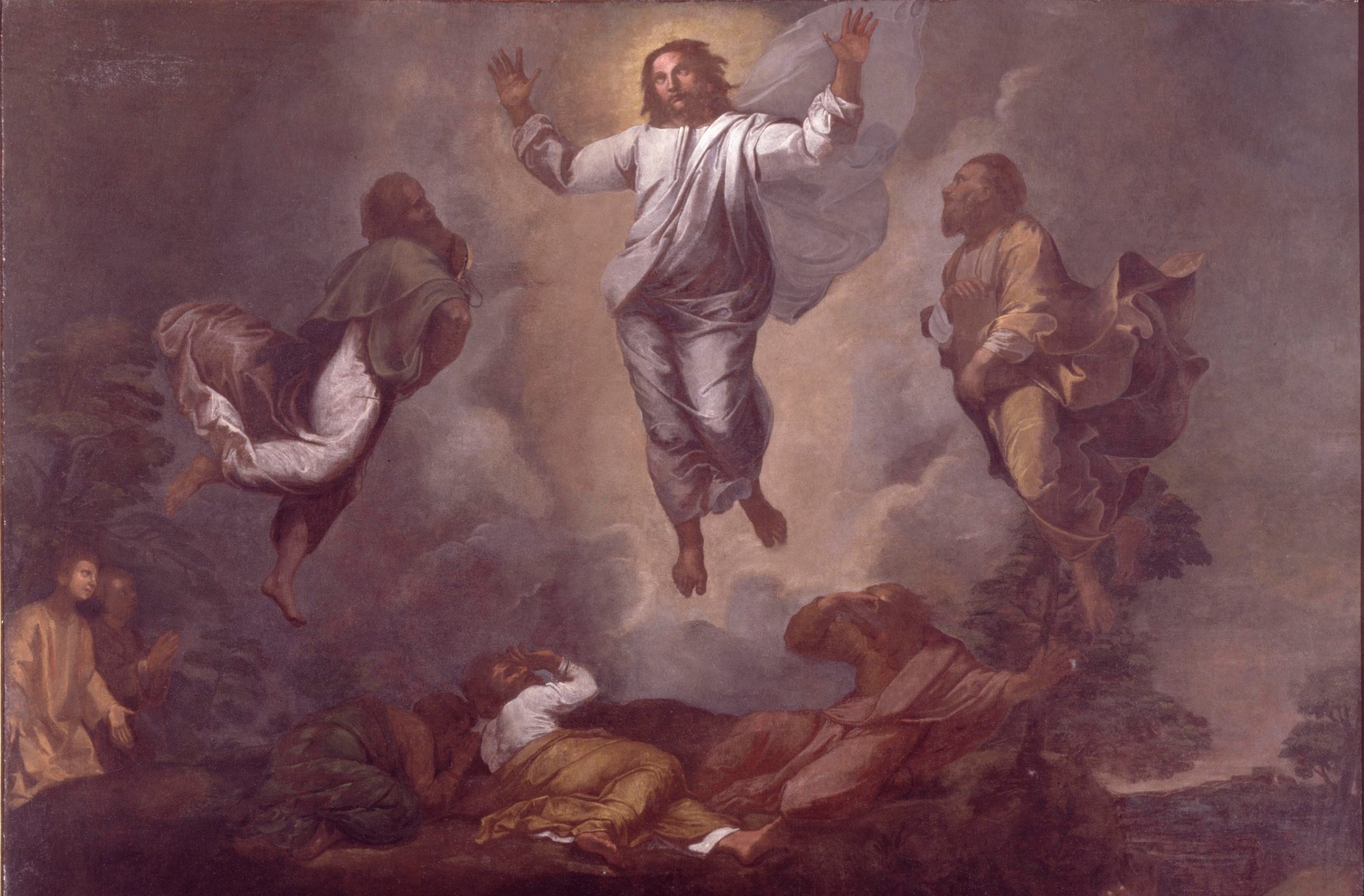A portion of "The Transfiguration" (1560-1520) by Raphael (Artvee)