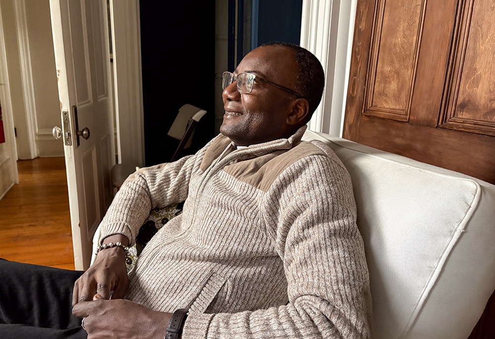 Fr. Joseph Kinda is an African priest ministering to a West African community at St. Joseph of the Holy Family Church in Harlem, New York, Feb. 11, 2026. (NCR photo/Camillo Barone)
