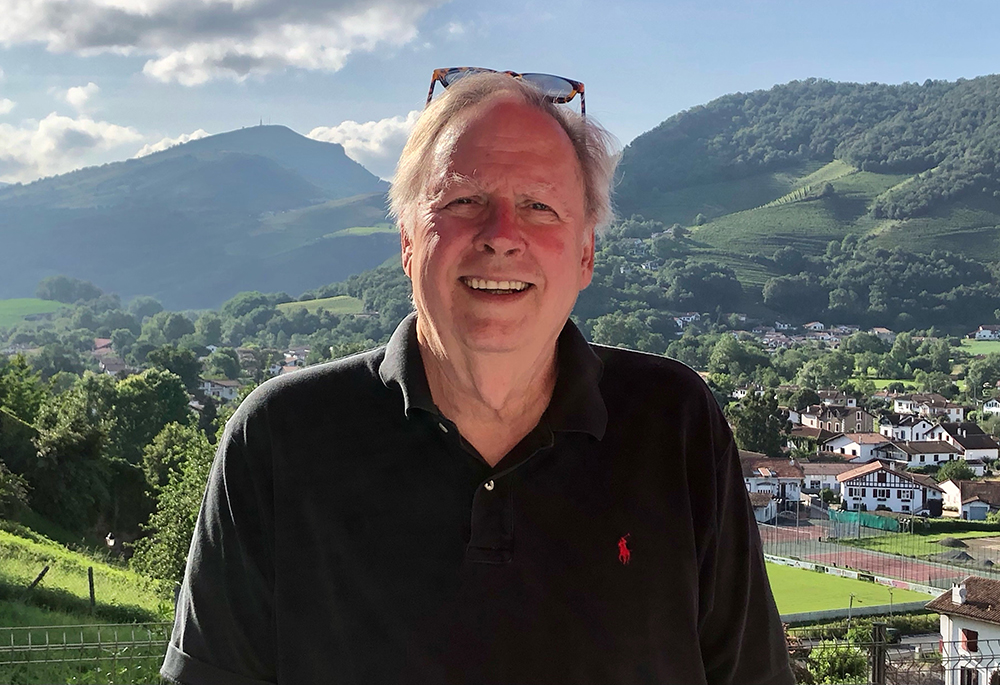 Ray Mouton is pictured in an undated photo in St. Jean Pied de Port, in southern France. Mouton died Feb. 5, 2026, at a hospital in Jefferson, Louisiana. (Courtesy of Todd Mouton)