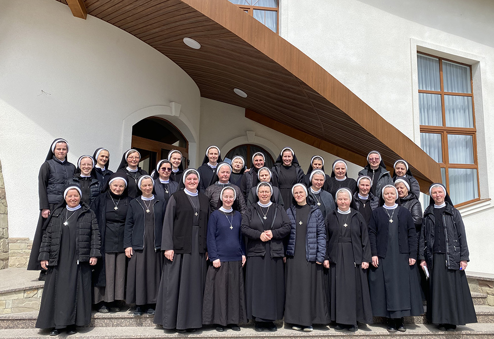 Easter meeting of the Basilian sisters of the Ukrainian province of the Holy Trinity, which took place on April 28–30, 2026, on Yasna Hora in Hoshev, Lviv region in Ukraine (Courtesy of Scholastica Hulivata)