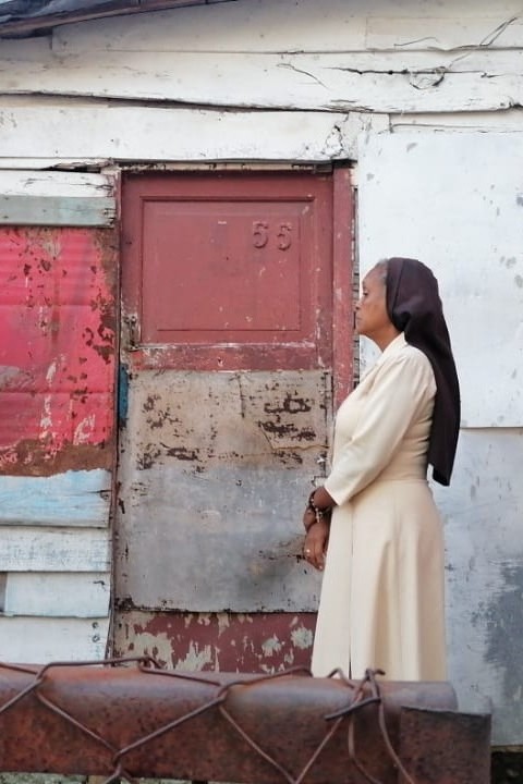 La Hna. Thomasita visita en Cuba hogares de ancianos de bajos ingresos o en situación de abandono familiar o riesgo social. (Foto: cortesía Ana Iris Blanco)