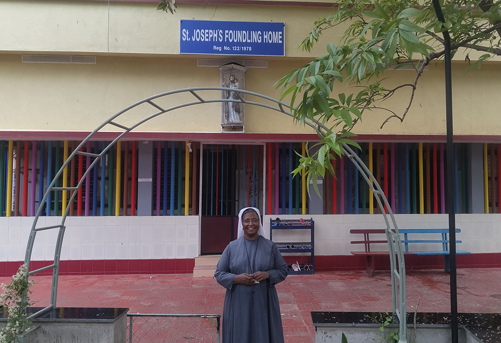 Sr. Archana Kunnapally, superintendent of St. Joseph's Foundling Home, Kozhikode, Kerala, southwestern India (George Kommattam)