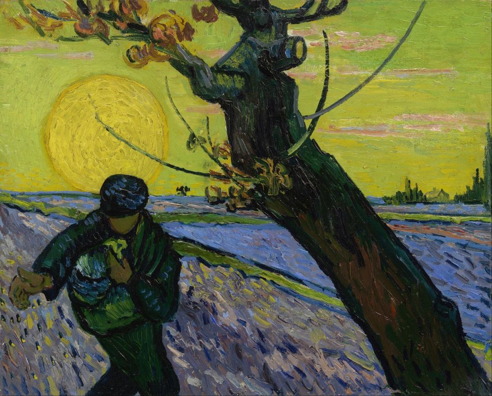 "The Sower" (1888) by Vincent van Gogh (Artvee)