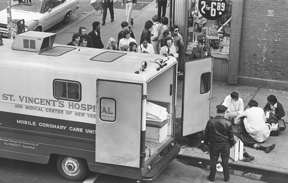 The Sisters of Charity of New York founded St. Vincent's Hospital in 1849, opening a 30-bed facility that from its earliest days served some of the city's poorest residents, particularly immigrants. (Archives of the Sisters of Charity of New York)