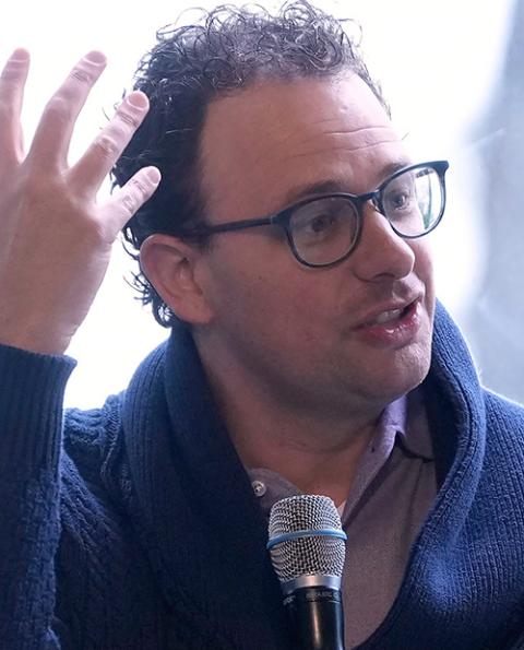 Dario Amodei speaks at the convening of the International Network of AI Safety Institutes in San Francisco, Nov. 20, 2024. (AP/Jeff Chiu, File)