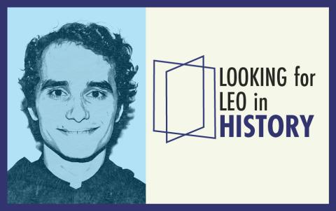 Looking for Leo in History logo (NCR graphic/Toni-Ann Ortiz)