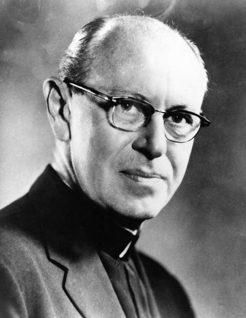Jesuit Fr. John Courtney Murray is pictured in an undated photo. (CNS files)