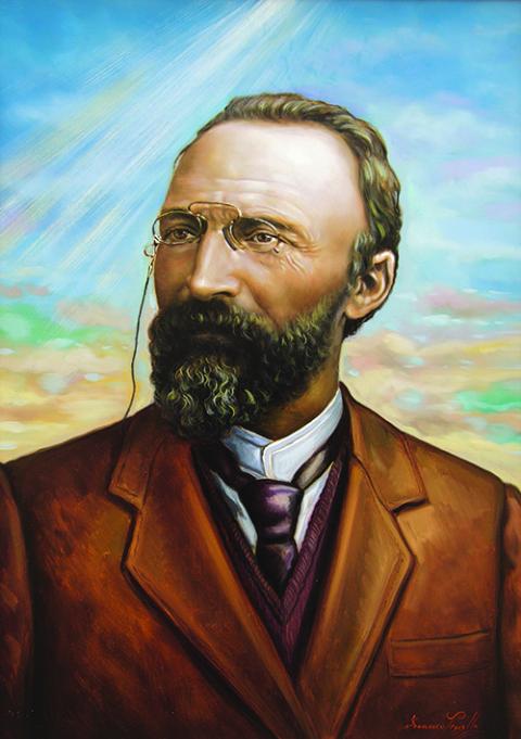 Blessed Bartolo Longo, depicted in an undated painting (CNS/Courtesy of the Pontifical Shrine of the Blessed Virgin of the Rosary of Pompeii)