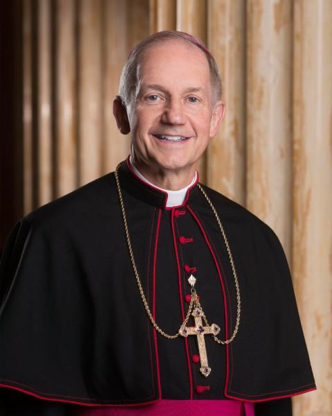 Bishop Thomas J. Paprocki of Springfield, Illinois, is pictured in a July 11, 2018, photo. The prelate has criticized the Archdiocese of Chicago's decision to present a "Lifetime Achievement Award" to U.S. Sen. Dick Durbin, D-Ill., Nov. 3, 2025, for his work on migration issues, because of Durbin's public position on abortion. (CNS/Courtesy Diocese Springfield)