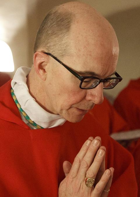 Bishop Timothy C. Senior of Harrisburg, Pennsylvania, is pictured in a file photo at the Vatican. (CNS/Paul Haring)