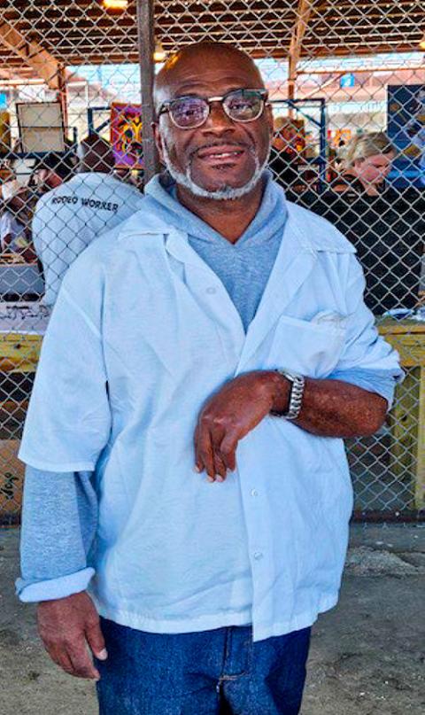 Marcus Hamilton at Louisiana State Penitentiary, in an undated photo (Courtesy of Kristi Schubert)