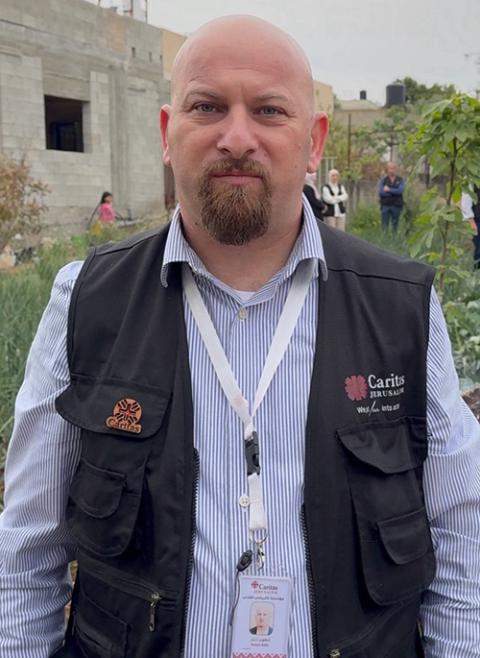 Anton Asfar, secretary-general of Caritas Jerusalem, is pictured in an undated photo. (OSV News/Courtesy of Caritas Jerusalem)
