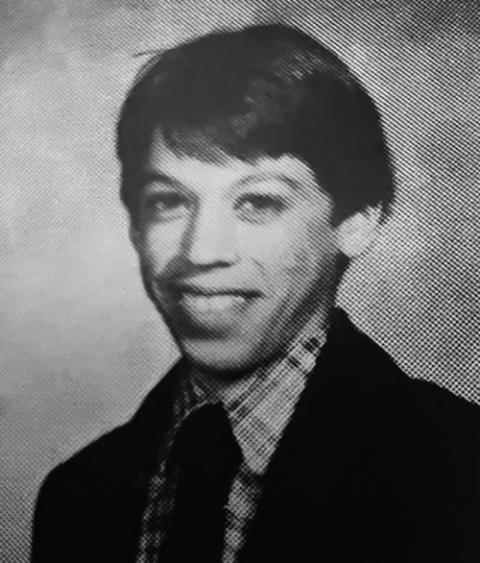 Mike Pedevilla in his freshman yearbook photo (Courtesy of Mike Pedevilla)