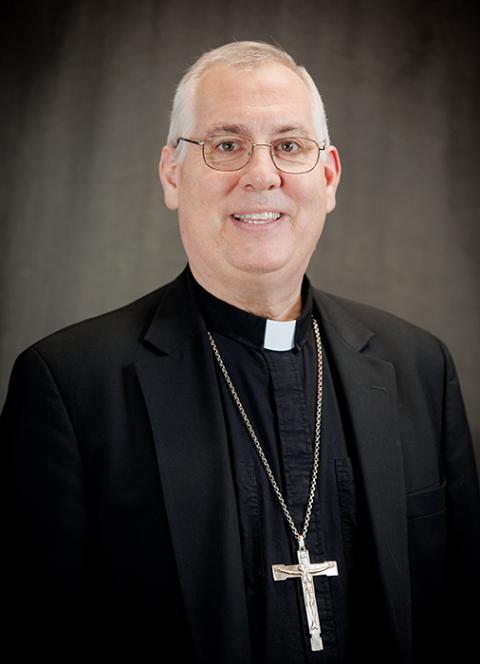 Then-Boston Auxiliary Bishop Mark O'Connell is pictured in a Feb. 6, 2024, photo. (OSV News/The Pilot/Gregory L. Tracy)