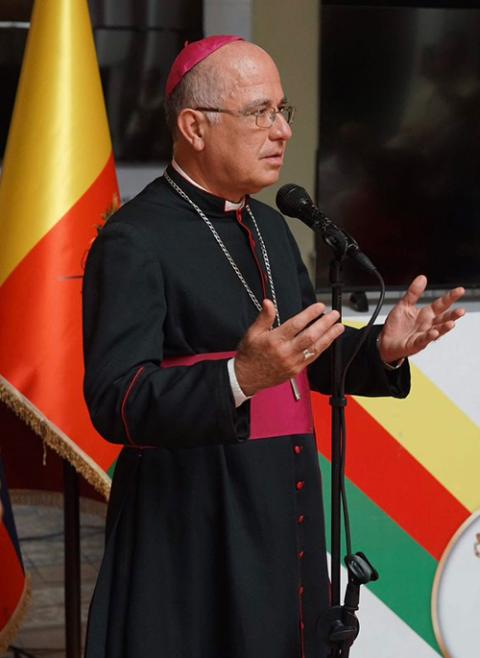 Archbishop Jesús González de Zárate, pictured Oct. 27, 2024 (Leonardo Rojas Magallanes)