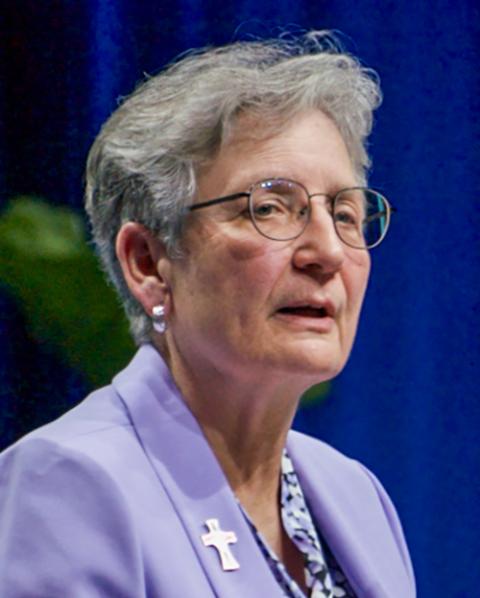 Mercy Sr. Mary Pat Garvin (GSR photo/Dan Stockman)