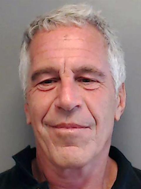2013 mug shot of Jeffrey Epstein (Wikimedia Commons/State of Florida, public domain)