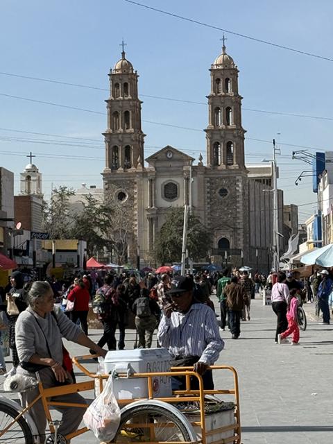 The Catedral de Nuestra Señora de Guadalupe de Ciudad Juárez is pictured in Ciudad Juárez, Mexico. (NCR photo/Brian Fraga)
