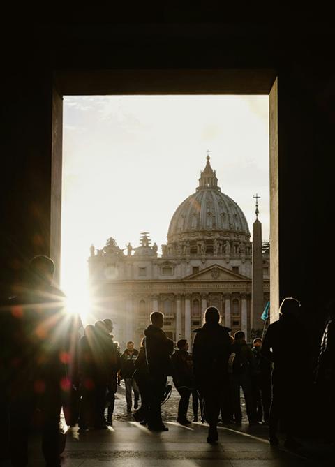 St. Peter's Basilica at the Vatican (Unsplash/Josh Applegate)