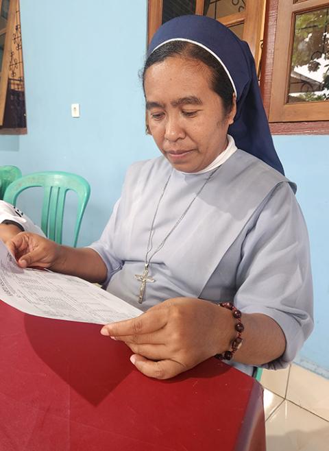 Sr. Fransiska "Ika" Imakulata (GSR/Chris Herlinger)