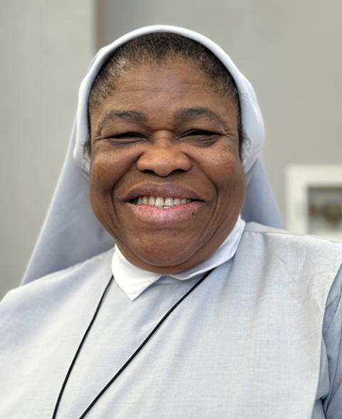 Sr. Joanna Okereke of the Handmaids of the Holy Child Jesus (GSR photo/Rhina Guidos)