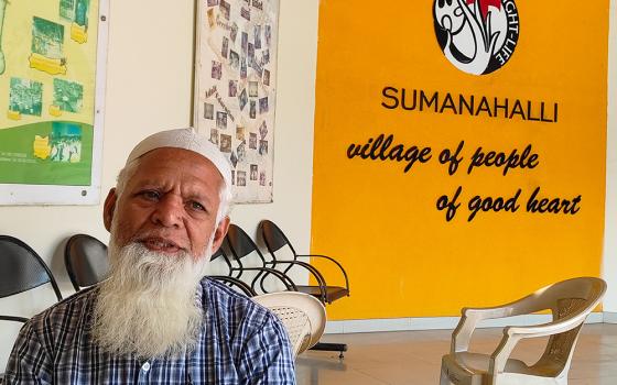 Masthan Sahib, 66, has worked with Catholic nuns for more than 40 years in leprosy treatment, rehabilitation and training in Bengaluru, southern India. (Thomas Scaria)