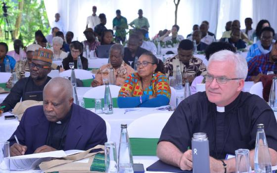 People attend the Laudato Si’ Africa Conference 2025 near Kampala, Uganda.