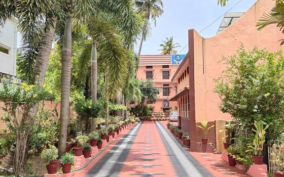The generalate or the headquarters of the Sisters of Visitation Congregation, Alappuzha, Kerala, southwestern India. (GSR photo/Thomas Scaria)