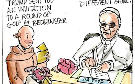 The Leo Chronicles: The president invites Leo to a round of golf.