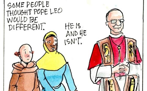 Some people thought Pope Leo would be different.