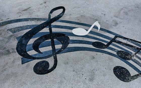 Musical notes (Unsplash/tengyart)