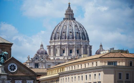 A view of the dome of St. Peter's Basilica at the Vatican (Unsplash/Dimitrii E.)