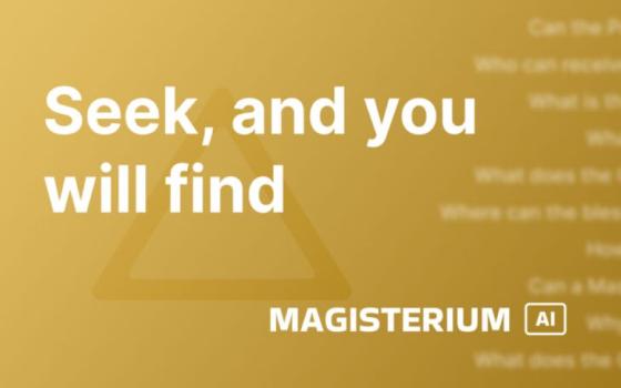 Magisterium AI on social media 