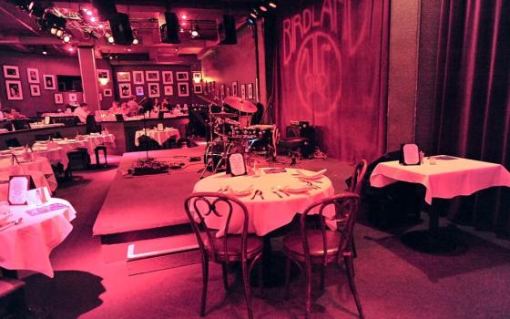 Birdland Jazz Club in New York's theater district 