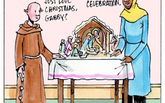 It's Gabby's favorite Mary season.