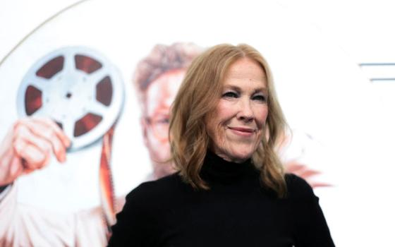 Catherine O'Hara, the Emmy-winning actor known for comedic roles across including Kevin's beleaguered mom in "Home Alone" and Moira Rose in "Schitt's Creek," died at age 71 Jan. 30. She is pictured in a May 21, 2025, photo. (OSV News/Reuters/Mario Anzuoni)