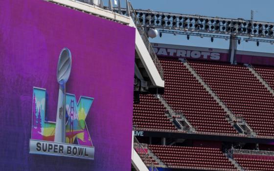 Levi's Stadium in Santa Clara, Calif., pictured Feb. 3, will host the Super Bowl LX game between the New England Patriots and the Seattle Seahawks on Feb. 8. (OSV News/Reuters/Carlos Barria)
