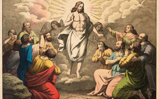 "Ascension" (1879), painting by Theodor Eckardt (Artvee)