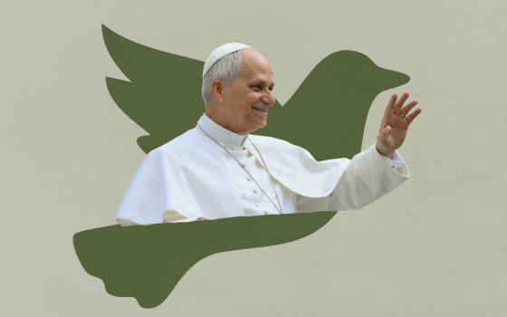 (GSR graphic/Olivia Bardo; CNS/Vatican Media)