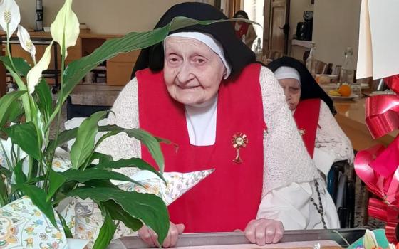 Sister Anna Maria of the Sacred Heart celebrated her 106th birthday March 14, 2026. (Courtesy of Perpetual Adorers of the Most Blessed Sacrament)